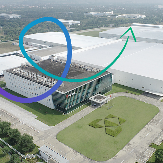 Solar power installation for CO2 reductions