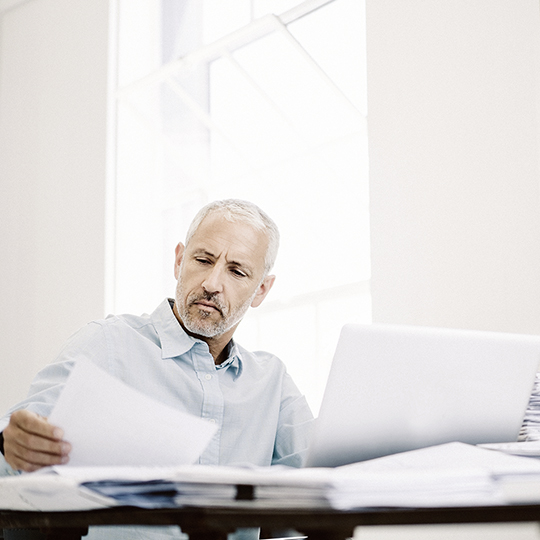 close up of log in screen