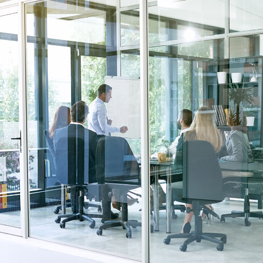 people working in an office environment